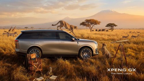 Xpeng, Range Rover, Rover, Xpeng GX flagship EREV crossover broke covers in China resembling Range Rover