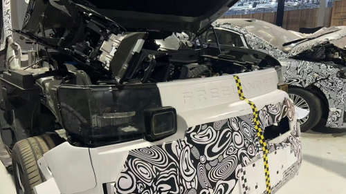 Chery-Jaguar Land Rover’s global model Freelander SUV spotted in leaked crash test photos