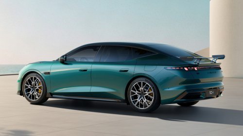Lynk &amp; Co 10+ high-performance electric sedan revealed in official images in China