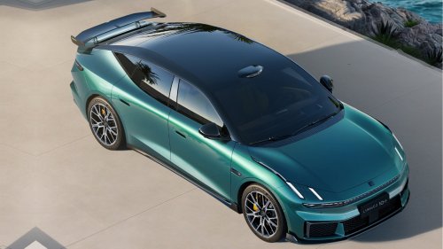 Lynk Co, Lynk & Co 10+ high-performance electric sedan revealed in official images in China