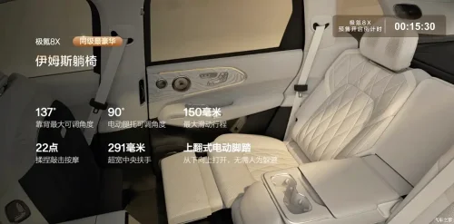 Zeekr, Zeekr 8X pre‑sales open, triple‑motor peaks at 1030 kW, 0–100 km/h in 2.96 s, starting at 54,600 USD
