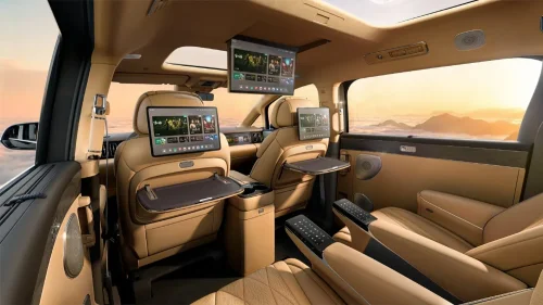 BYD, BYD Denza D9, Denza, BYD reveals interior of refreshed Denza D9 ahead of March 29 pre-sale, with three-row layout