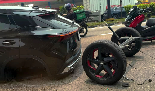 Chery Omoda 5 rear axle detaches in Malaysia, echoing 2024 recall