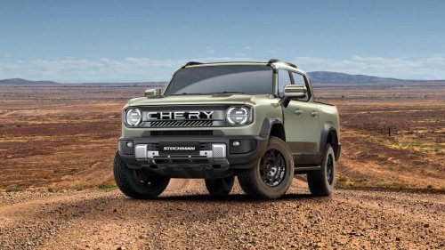 Chery Stockman diesel PHEV truck started taking reservations in Australia