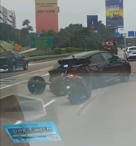 Chery Omoda 5 rear axle detaches in Malaysia, echoing 2024 recall
