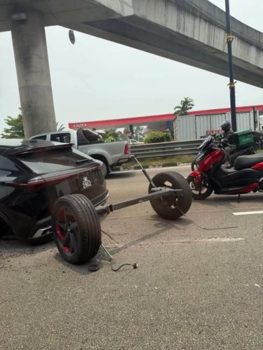 Chery Omoda 5 rear axle detaches in Malaysia, echoing 2024 recall