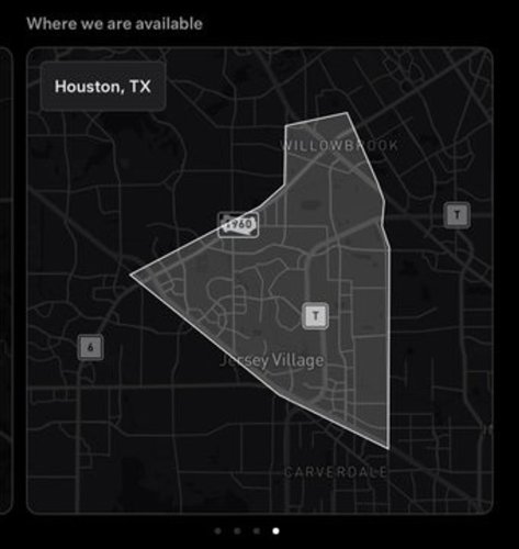 Tesla, Les taxis électriques autonomes Tesla arrivent dans deux autres villes