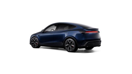La Tesla Model Y a une nouvelle couleur : Le bleu marine