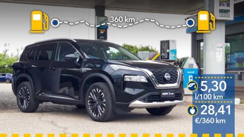 Nissan, Prueba de consumo real del Nissan X-Trail mild hybrid (2025)