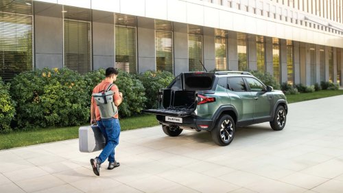 Dacia, Der Dacia Duster ist zum Pick-up mit Mikro-Ladefläche mutiert