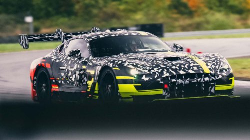 The Mercedes-AMG GT Track Sport Is Coming With V-8 Power