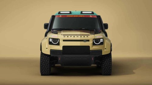 Le Defender est paré pour le Dakar