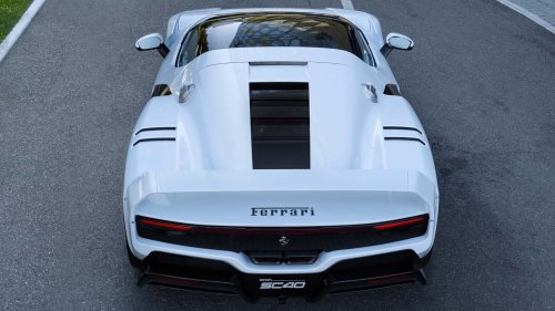 Ferrari rinde homenaje al legendario F40 con un llamativo ejemplar único