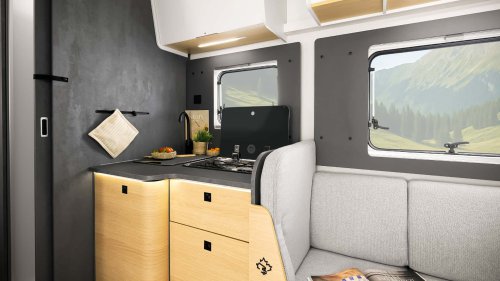 Ahorn Camp T 680 (2026): mucho espacio con un gigantesco cuarto de baño en la parte trasera