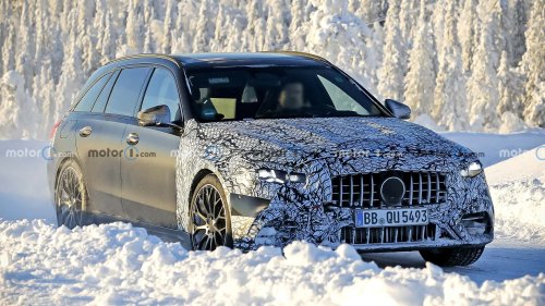 Mercedes, Mercedes-AMG C 43 (2026): Facelift erstmals erwischt