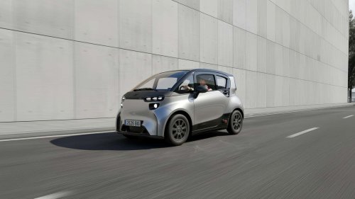 À quoi ressemble la microcar électrique à l'autonomie et à la consommation record ?