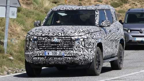 Erwischt: Hier fährt der neue Mitsubishi Pajero (Update)