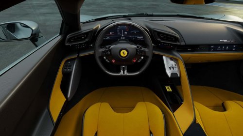 Ferrari 849 Testarossa : L'intérieur de la nouvelle supercar du cheval cabré