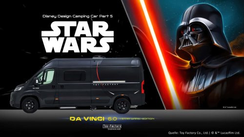 Offizieller Star-Wars-Camper: Darth Vaders Todesstern auf Rädern