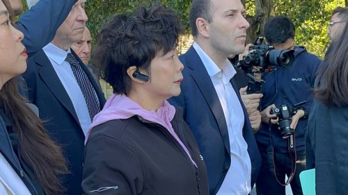 La plana mayor de BYD viajó desde China para entregar sus primeros autos en Argentina