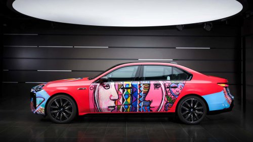 BMW, BMW i7, BMW i7 als mobile Leinwand auf der Frieze Seoul 2025