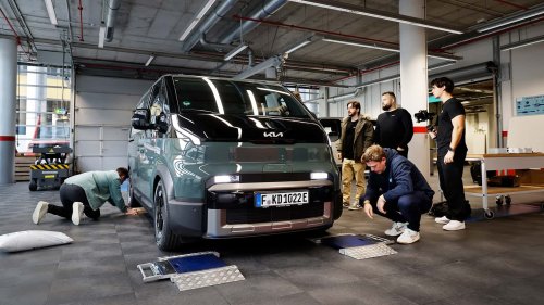 Record mondial d'autonomie pour une fourgonnette électrique