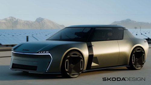 Cette Skoda rare est un retour vers le futur