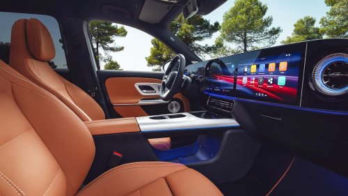 Nouvelle Mercedes GLB (2026), l'intérieur et le coffre