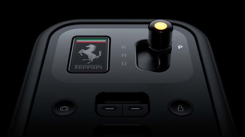 Ferrari's First EV Has A Name—And An Apple-Inspired Interior Design