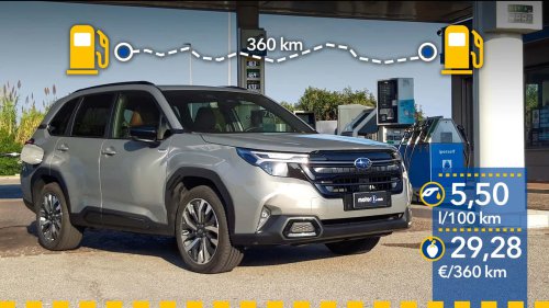 Subaru Forester mild hybrid (2025), prueba de consumo real