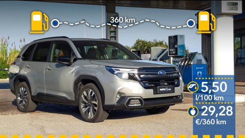 Subaru Forester, Subaru Forester mild hybrid (2025), prueba de consumo real