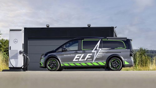 Mercedes-Benz experimenta con la carga rápida, bidireccional y sin cables