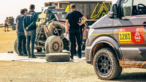 Delta4x4 prepara la MAN TGE para 'participar' en el Dakar