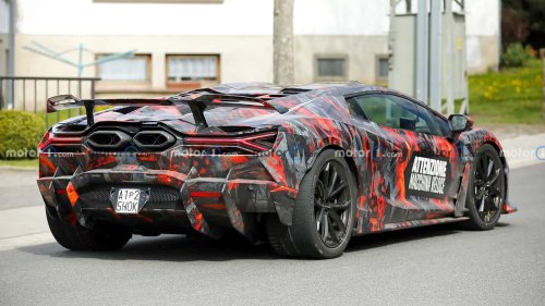 Lamborghini Revuelto SV erwischt: Mehr als 1.100 PS im System?