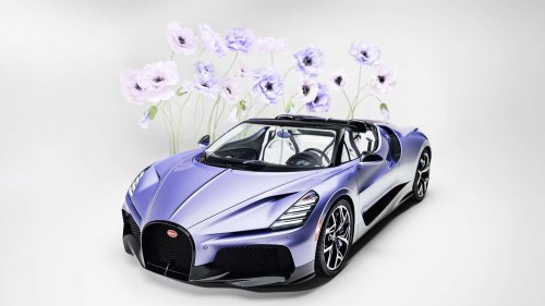 Bugatti W16 Mistral Caroline: el arte se une al hipercoche