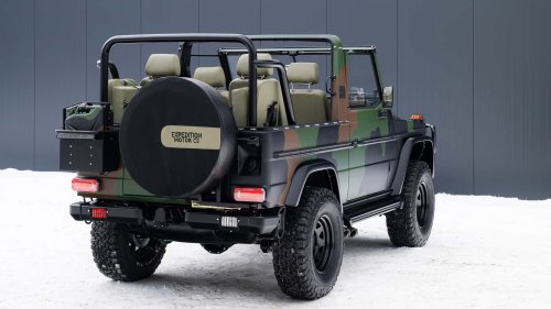 Mercedes-Benz, Ce Mercedes-Benz Classe G Restomod est équipé d'un V8 et affiche un prix exorbitant