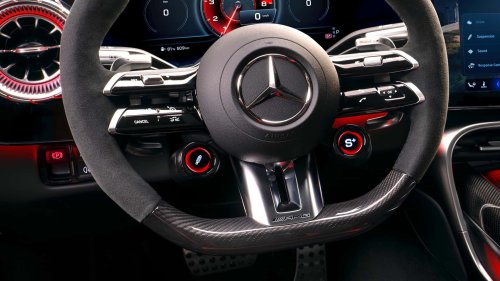 L'intérieur de la nouvelle super berline AMG