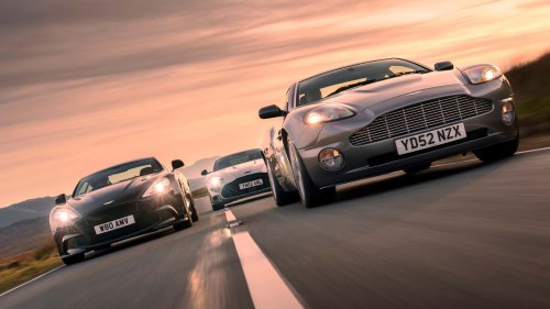 The Aston Martin Vanquish Celebrates 25 Years Of Beautiful Speed