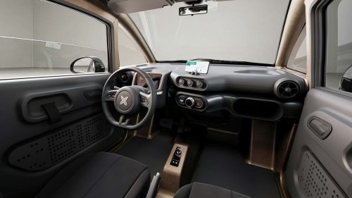 À quoi ressemble la microcar électrique à l'autonomie et à la consommation record ?