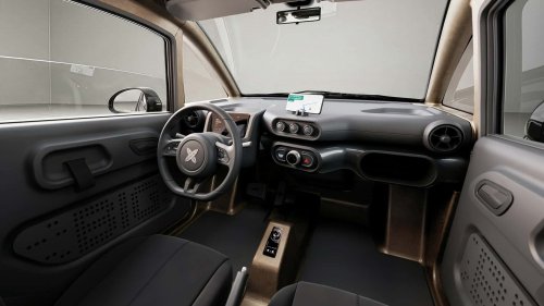 À quoi ressemble la microcar électrique à l'autonomie et à la consommation record ?