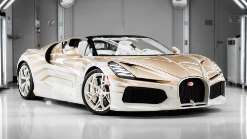 Este es el último Bugatti con el mítico motor W16