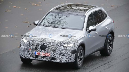 Mercedes GLC erstmals mit Facelift erwischt