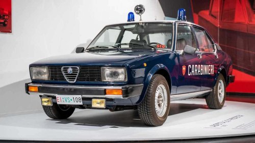 Inilah Semua Alfa Romeo Milik Carabinieri