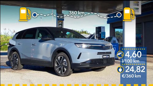 Opel Grandland mild hybrid (2025), prueba de consumo real