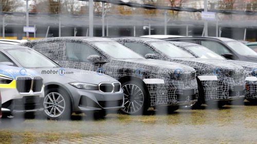 BMW, BMW iX4 (2026) erstmals als Erlkönig erwischt