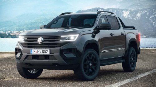 VW Amarok Dark Label: Ein Pick-up sieht schwarz