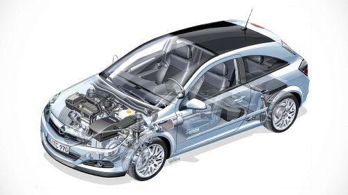 Opel | Opel Astra Diesel Hybrid (2005): Die Zukunft vor 20 Jahren