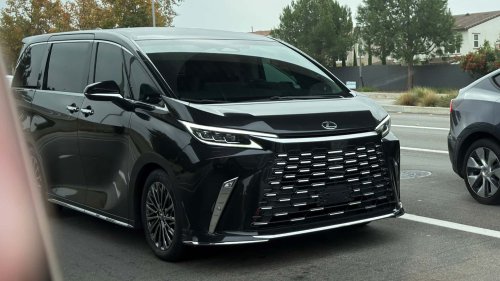 Lexus, We Spotted a Lexus Minivan In California. How'd It Get Here?