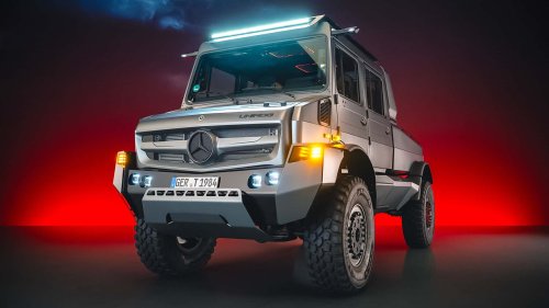 Mercedes, Mercedes verpasst dem Unimog einen Luxus-Maßanzug