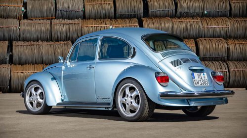 Dieser VW Käfer hat 600 Elektro-PS unter dem Blech